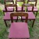 Série de 6 chaises 1970