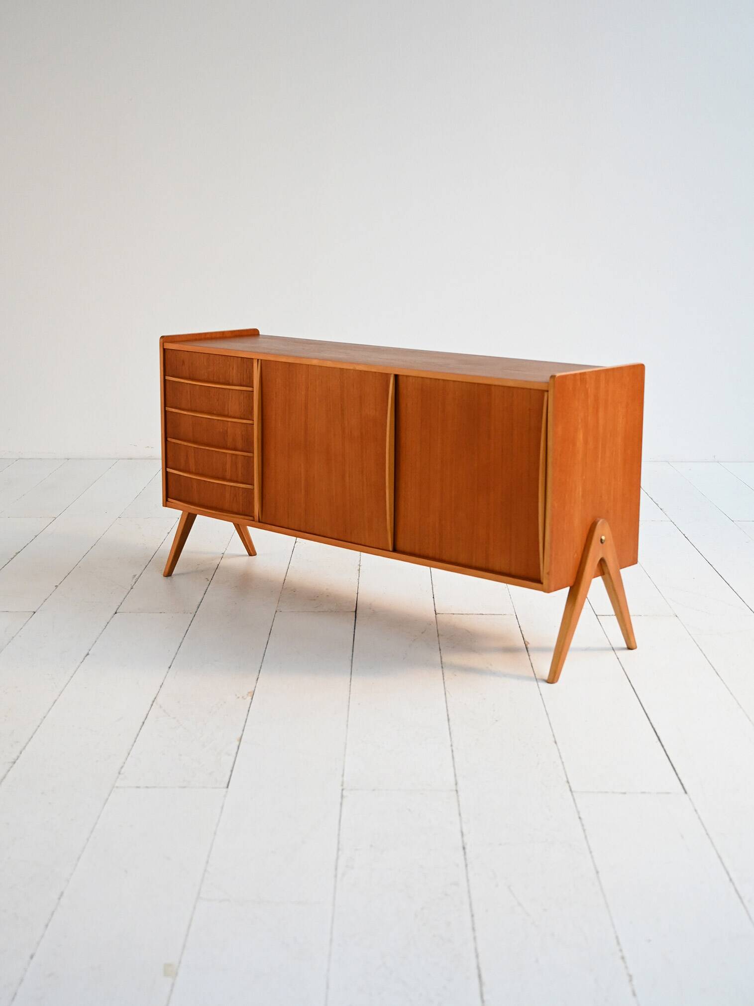 Scandinavian teak sideboard, Sweden, 1960s