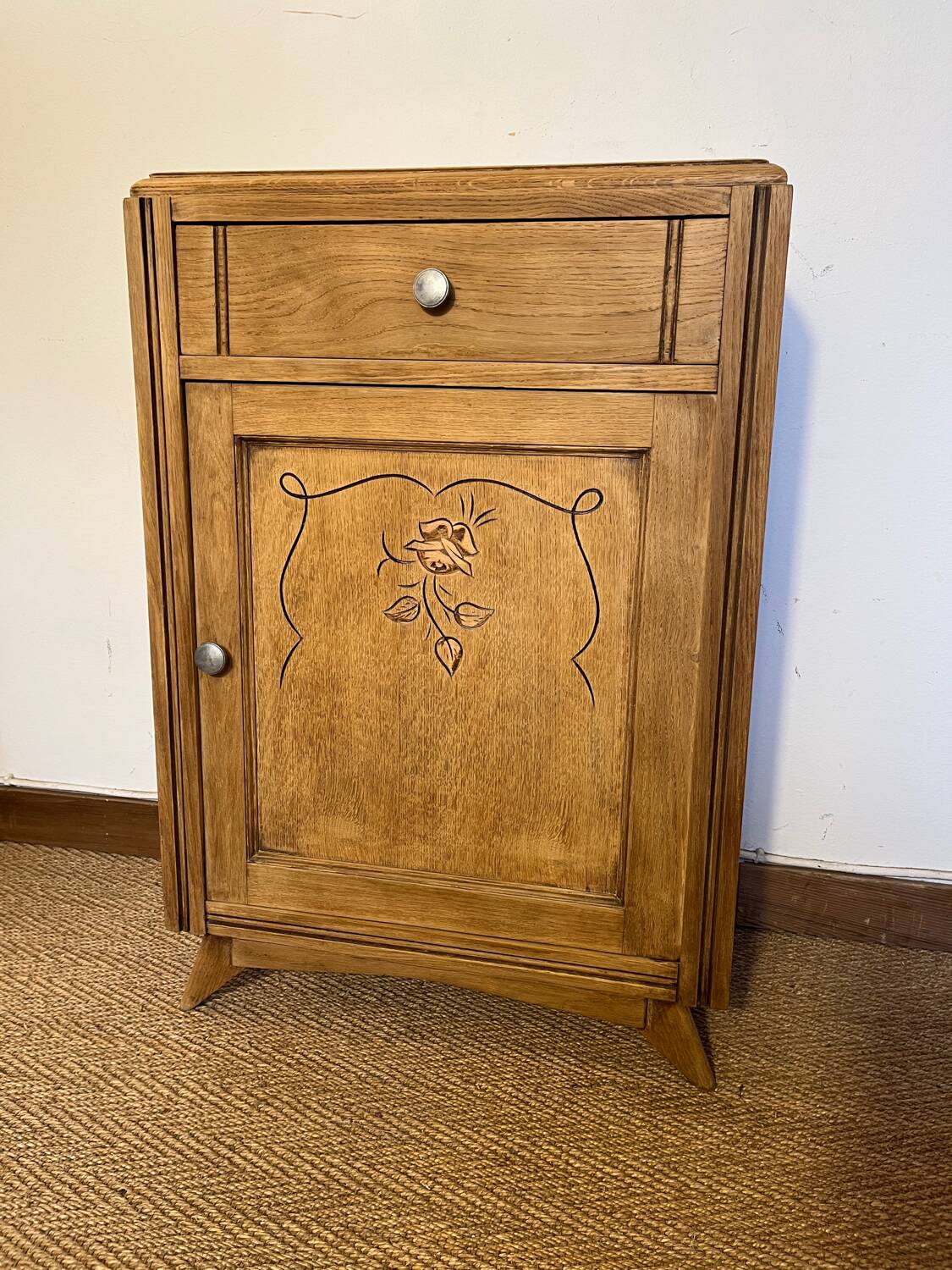 Confiturier vintage solid wood storage unit