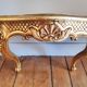 Louis XV style gilded wall shelf console