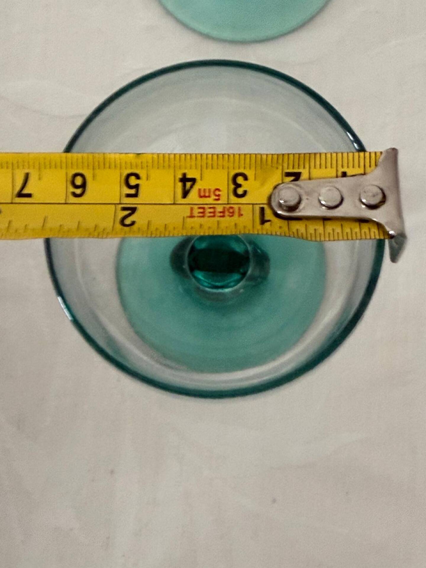 Lot of 8 vintage stemmed glasses