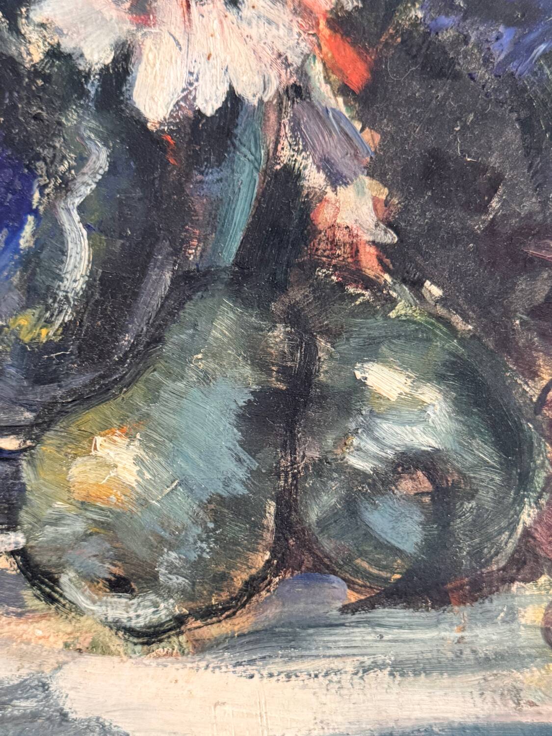 Still life painting signed Auguste Jean Gribouval (19th / 20th century)