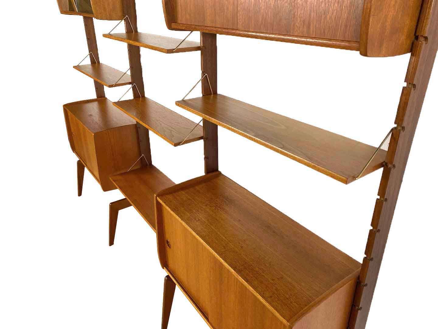 Ergo wall unit by John Texmon and Einar Blindheim for Blindheim Møbelfabrikk, Norway, 1960s