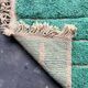 Handmade pure natural wool rug, size 150 x 250 cm