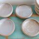 Set of eight stoneware bowls 1970s Roger Jacques