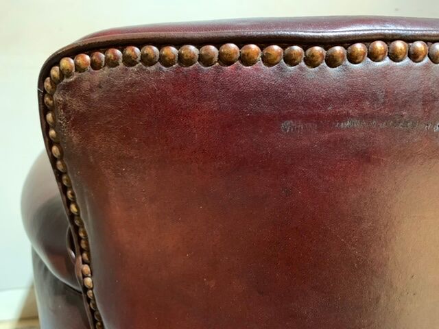 Fauteuil club cuir
