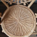Fauteuil Peacock en rotin