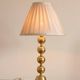Pair of Vintage Swedish Table Lamps in Polished Brass, Signed Aneta