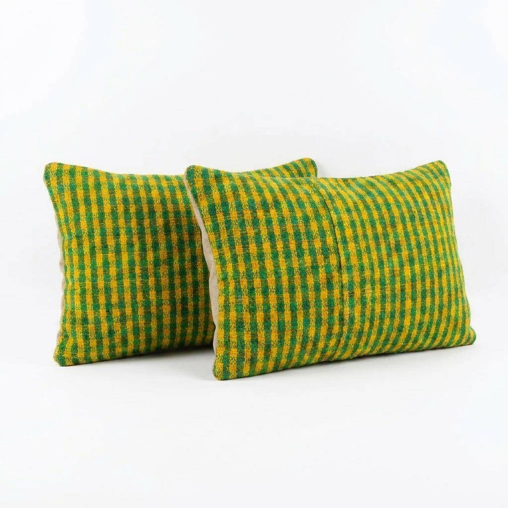 Set of 2 vintage Turkish cushion covers 41x61 cm