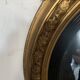 Miroir sorcière en bois sculpté doré XIX siècle