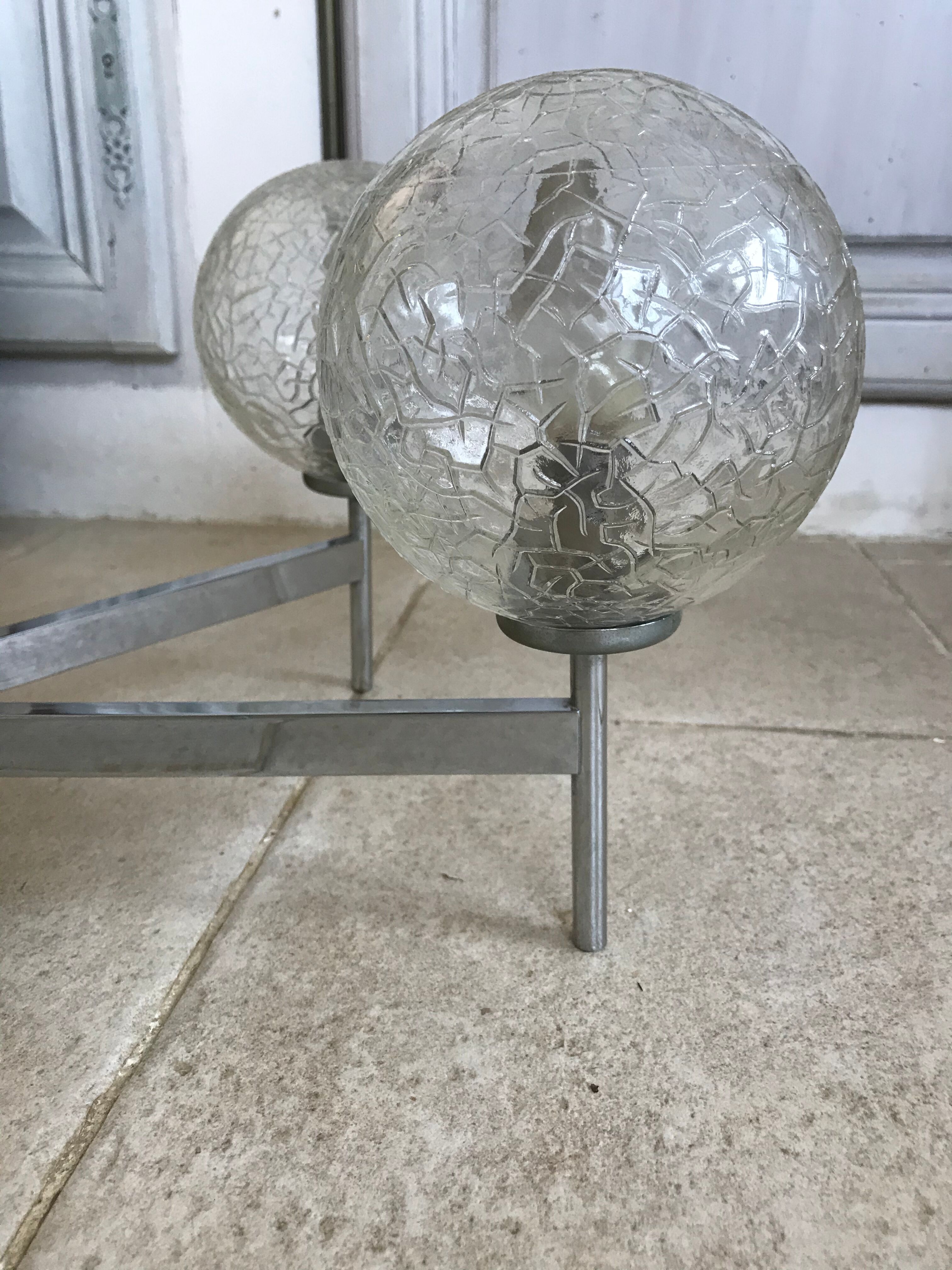 Sputnik Lustre 6 vintage lights