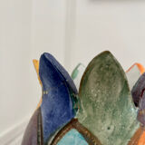 Colorful ceramic vase