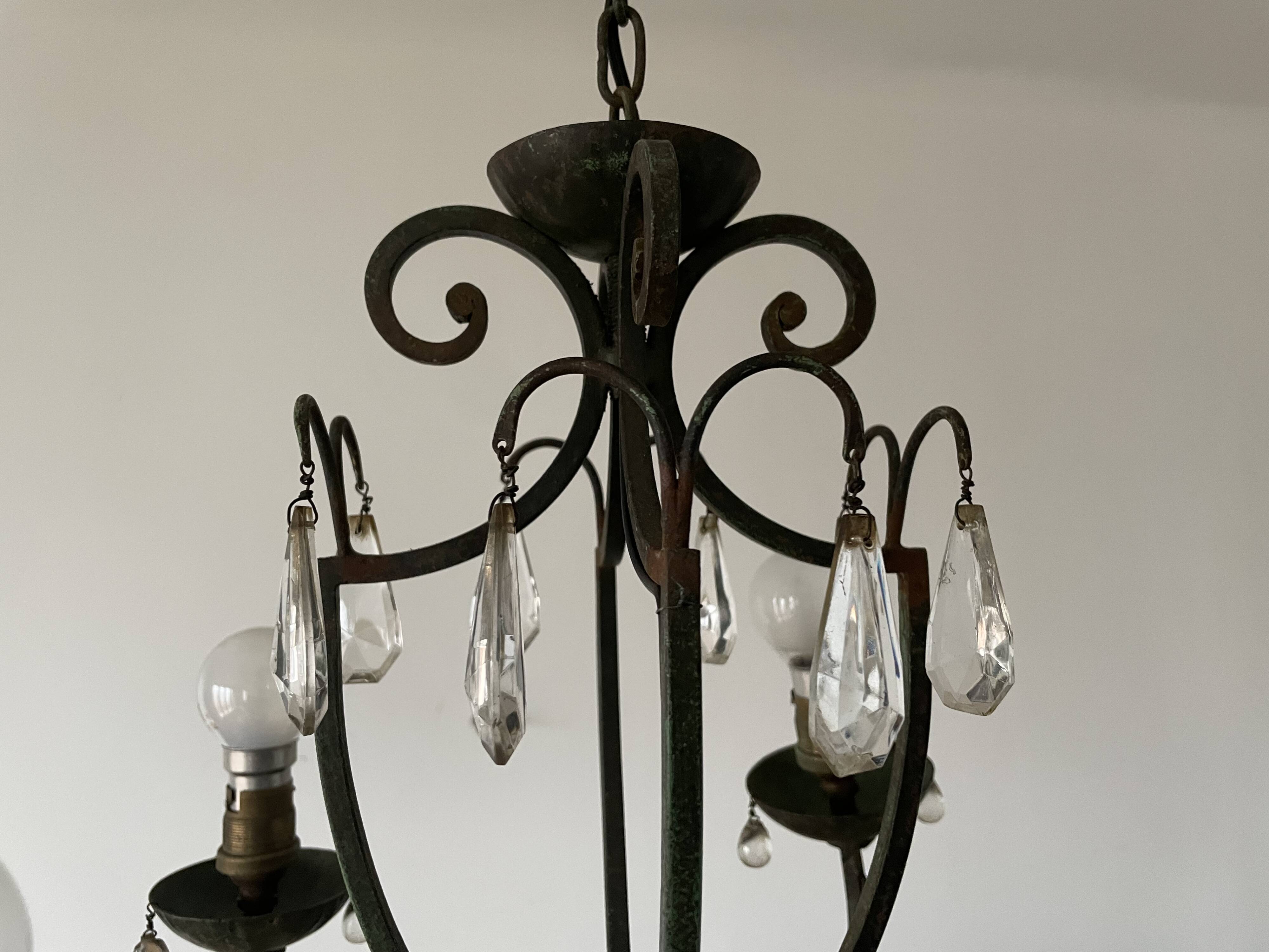 1930s butterfly chandelier