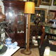 Exotic Natural Wood Floor Lamp 1950, 1960