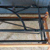 Scandinavian coffee table Smorrebrod with extendable system