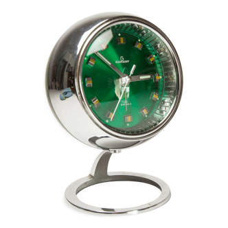 Alarm clock 1960 mechanical to pose brand Garant 2 jewels Atypical