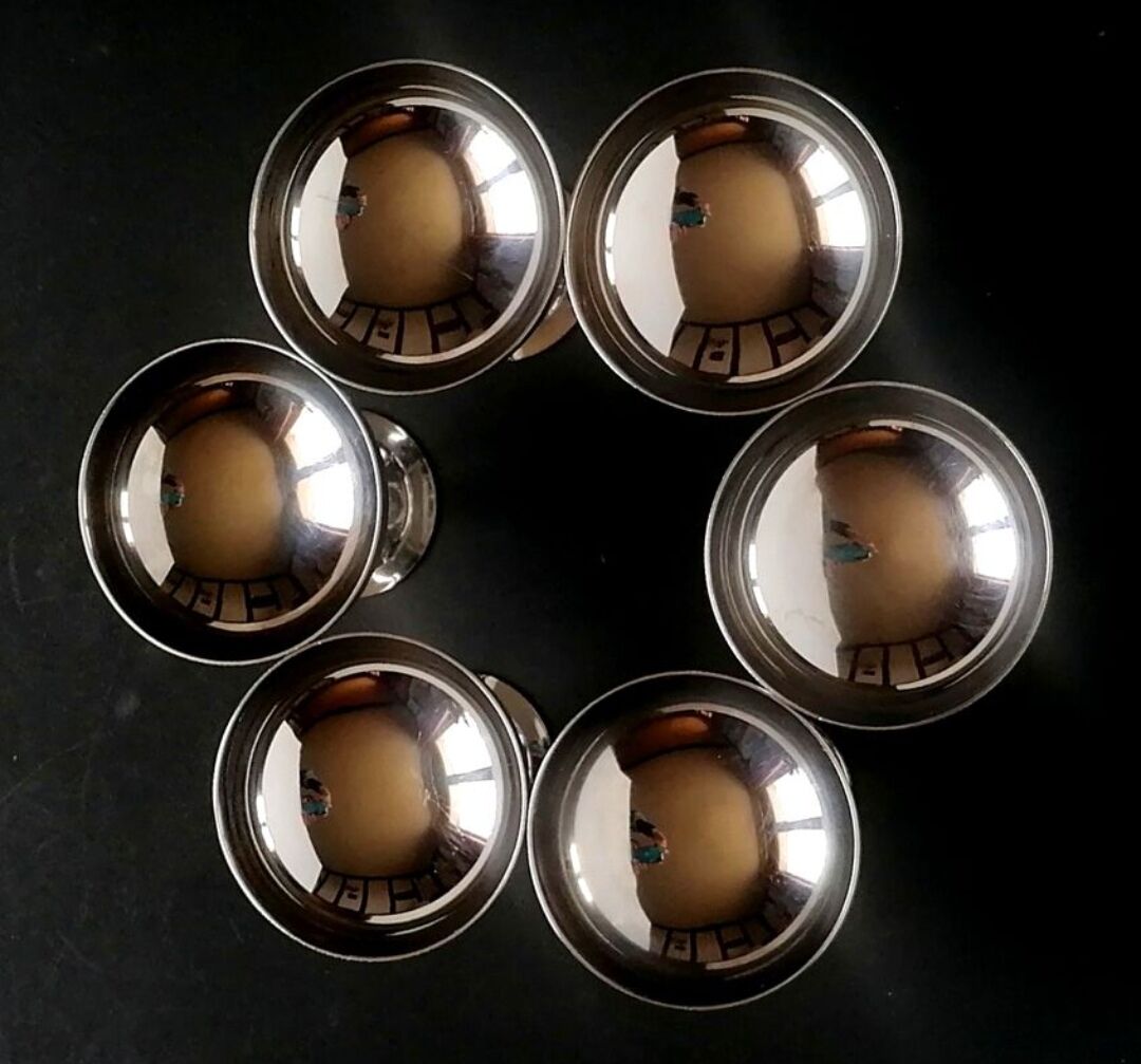 6 coupes à glace Letang Remy inox 18/10