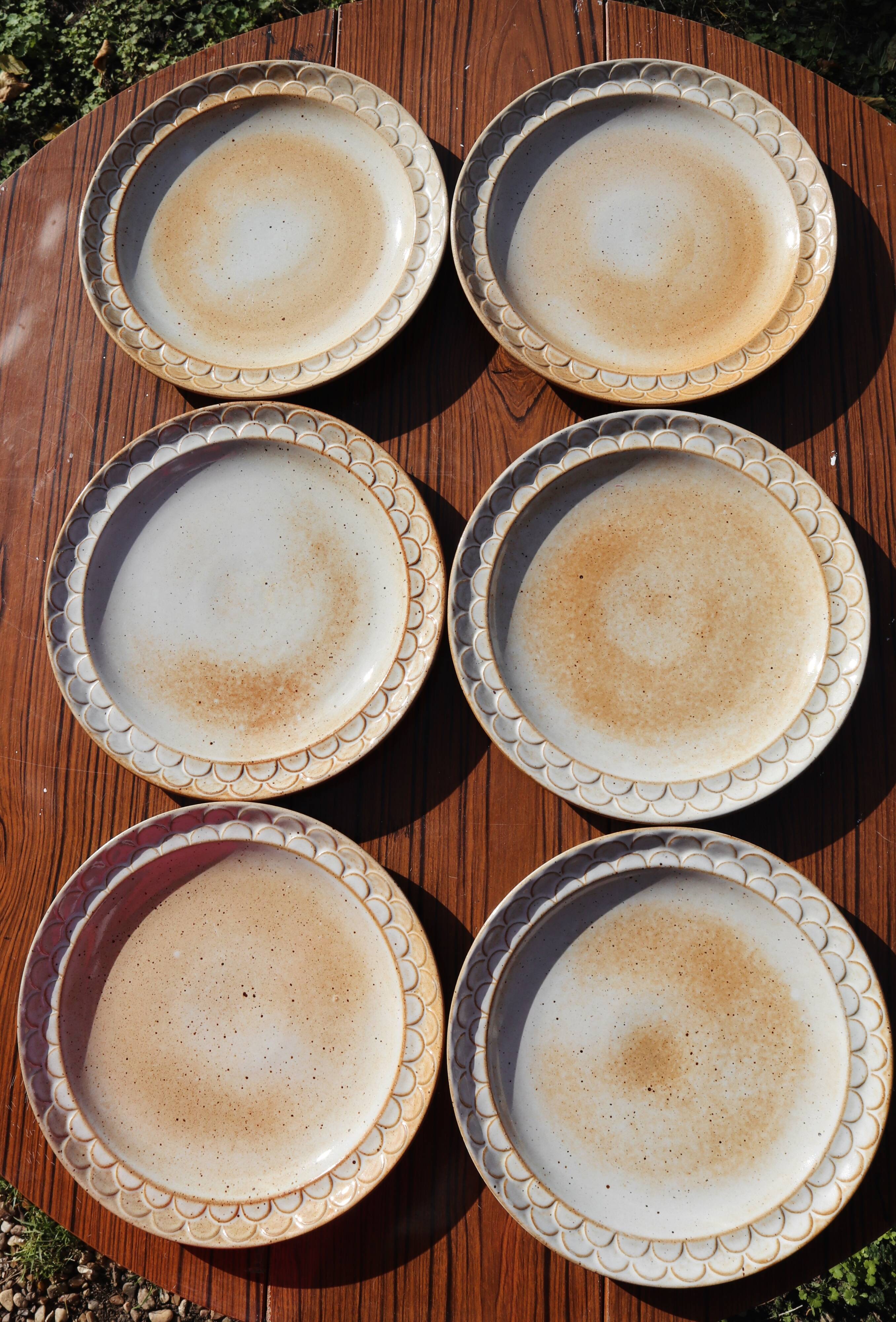 Marsh sandstone plates