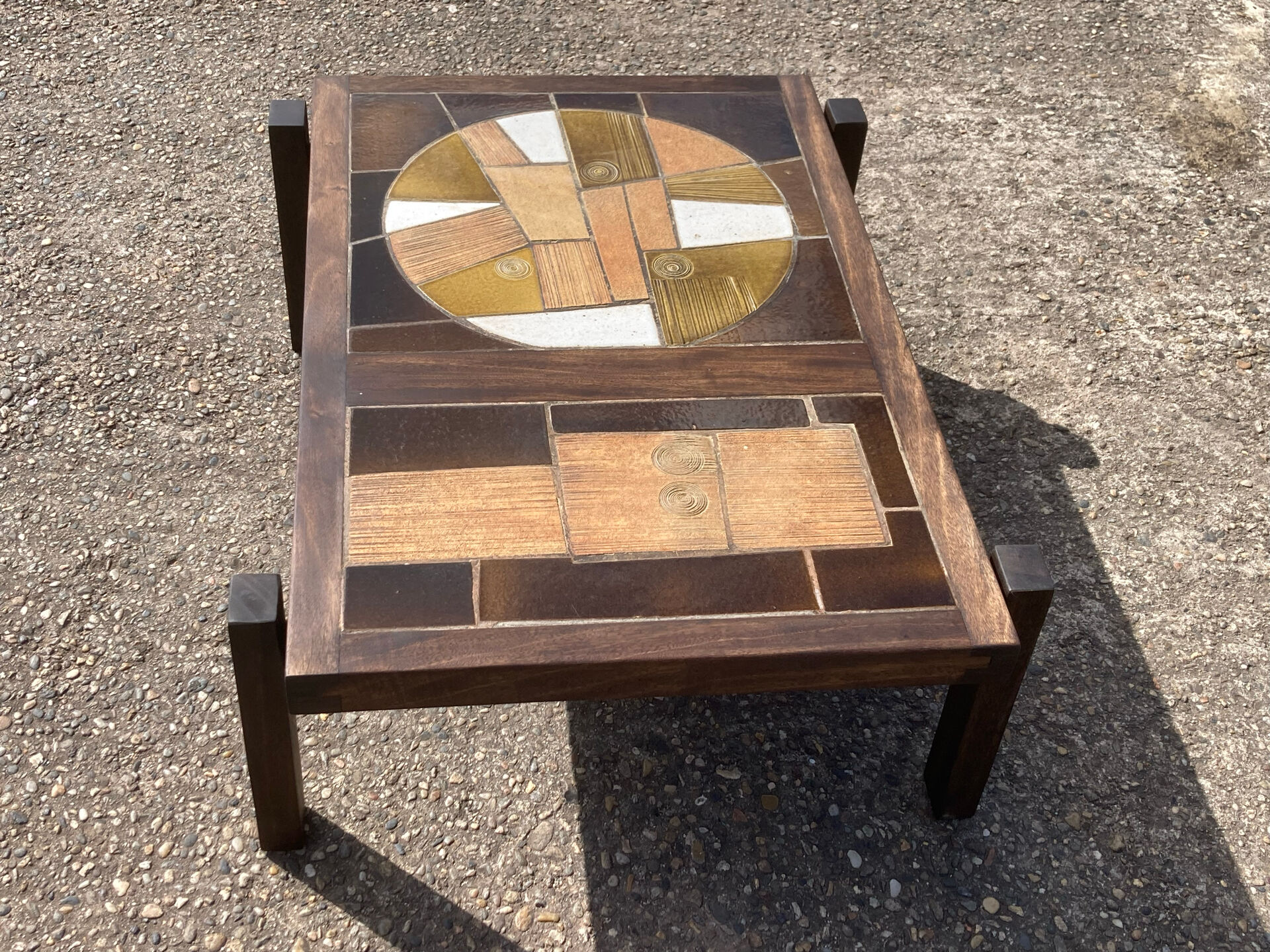 1960s ceramic coffee table