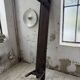 Dark patinated 1900 bench 220cm