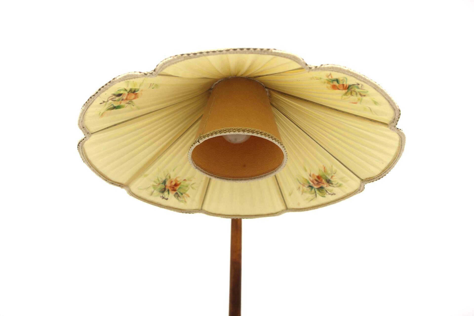 Lampadaire scandinave en orme, Swedish modern, Suède, 1940