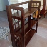 Foldable wooden shelf