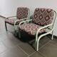 (Lot) 2 Italian armchairs from the 80s (restored)