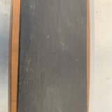 20th century oak coffee table with slate top