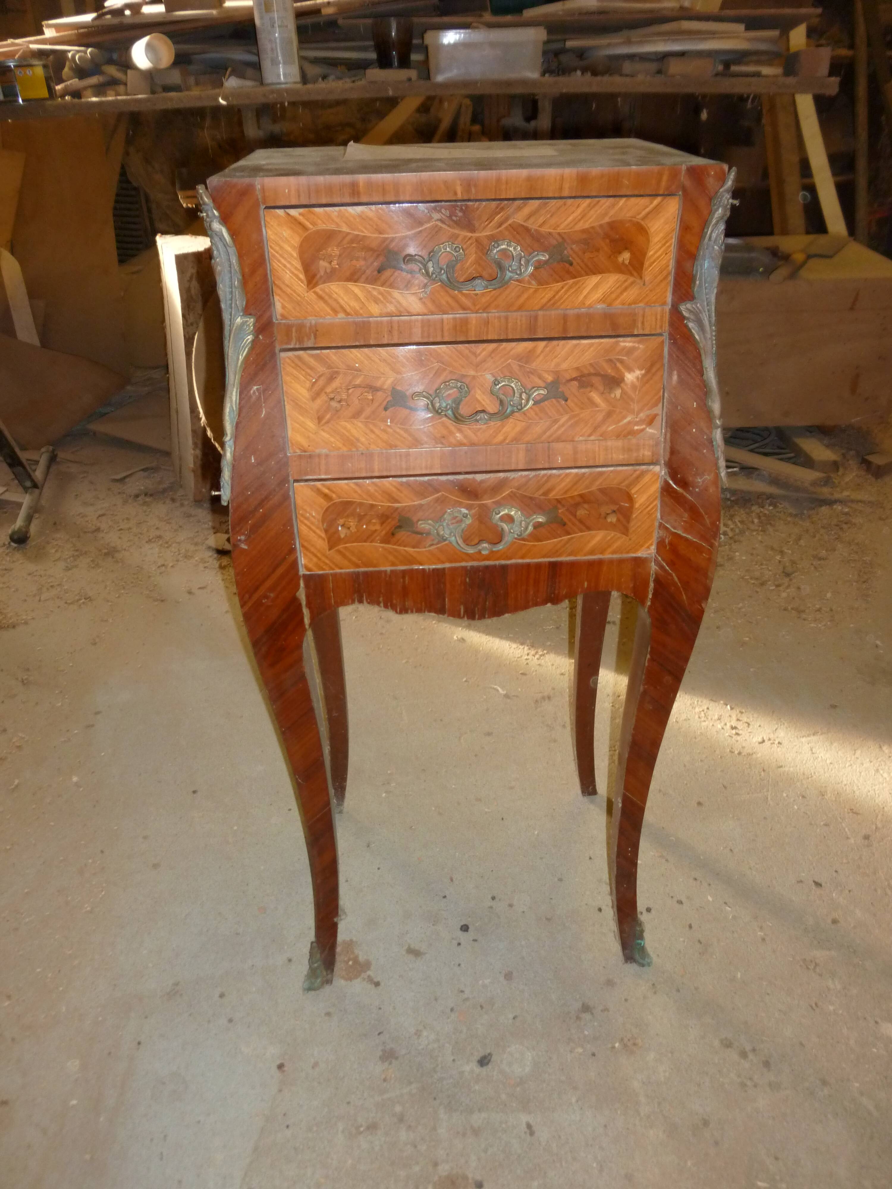 Louis XV bedside table