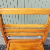 Pair of René Gabriel chairs in beech