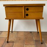 Vintage bedside table