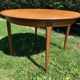 Danish 1960s round table with butterfly extension