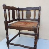 Vintage fireside armchair