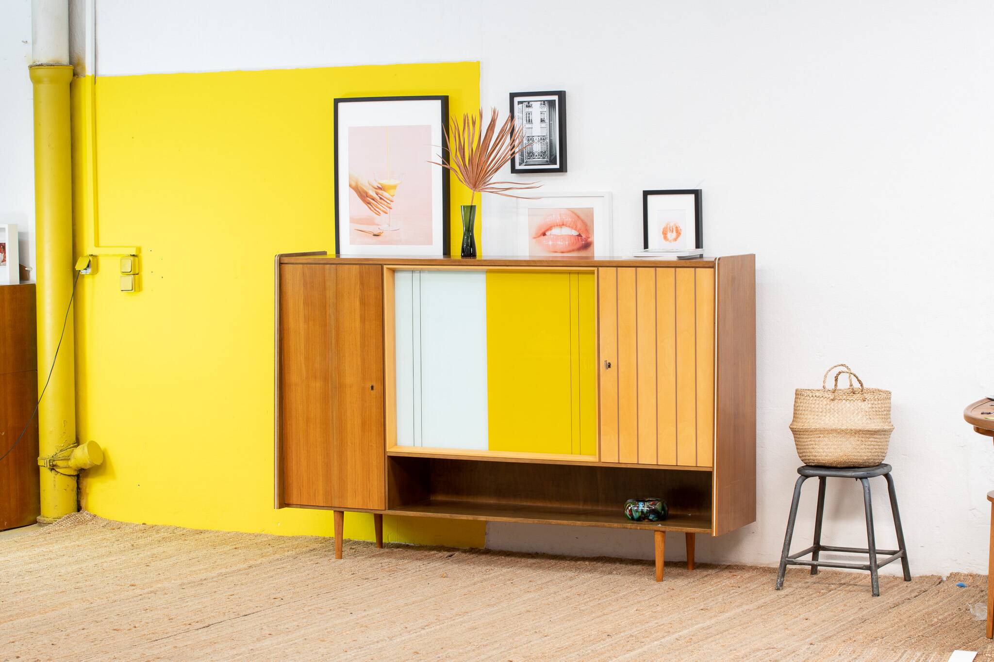 Vintage Scandinavian Sideboard