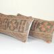 Set of 2 vintage Turkish cushion covers 25x56 cm