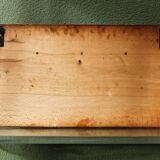 Art Deco wall coat rack, 3 hooks