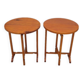 Pair of Burgundian Winegrower Folding Tables