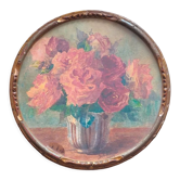 Watercolor Bouquet of Roses XIXth