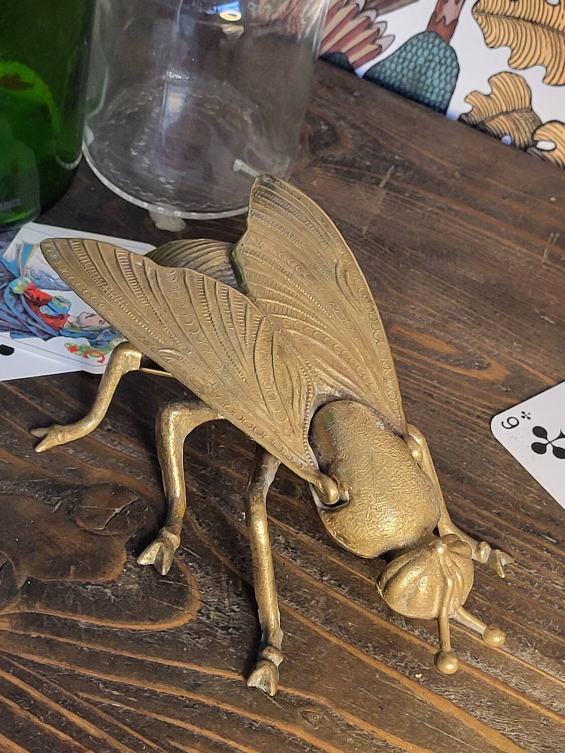 Vintage insect ashtray