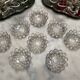 Venetian wall lights with Baccarat crystal mirror.