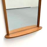 Miroir en bois avec tablette