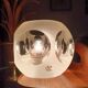 Glass table lamp by Peill and Putzler, 1970s