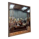 Large antique engraved and gilded wall mirror – Venetian style