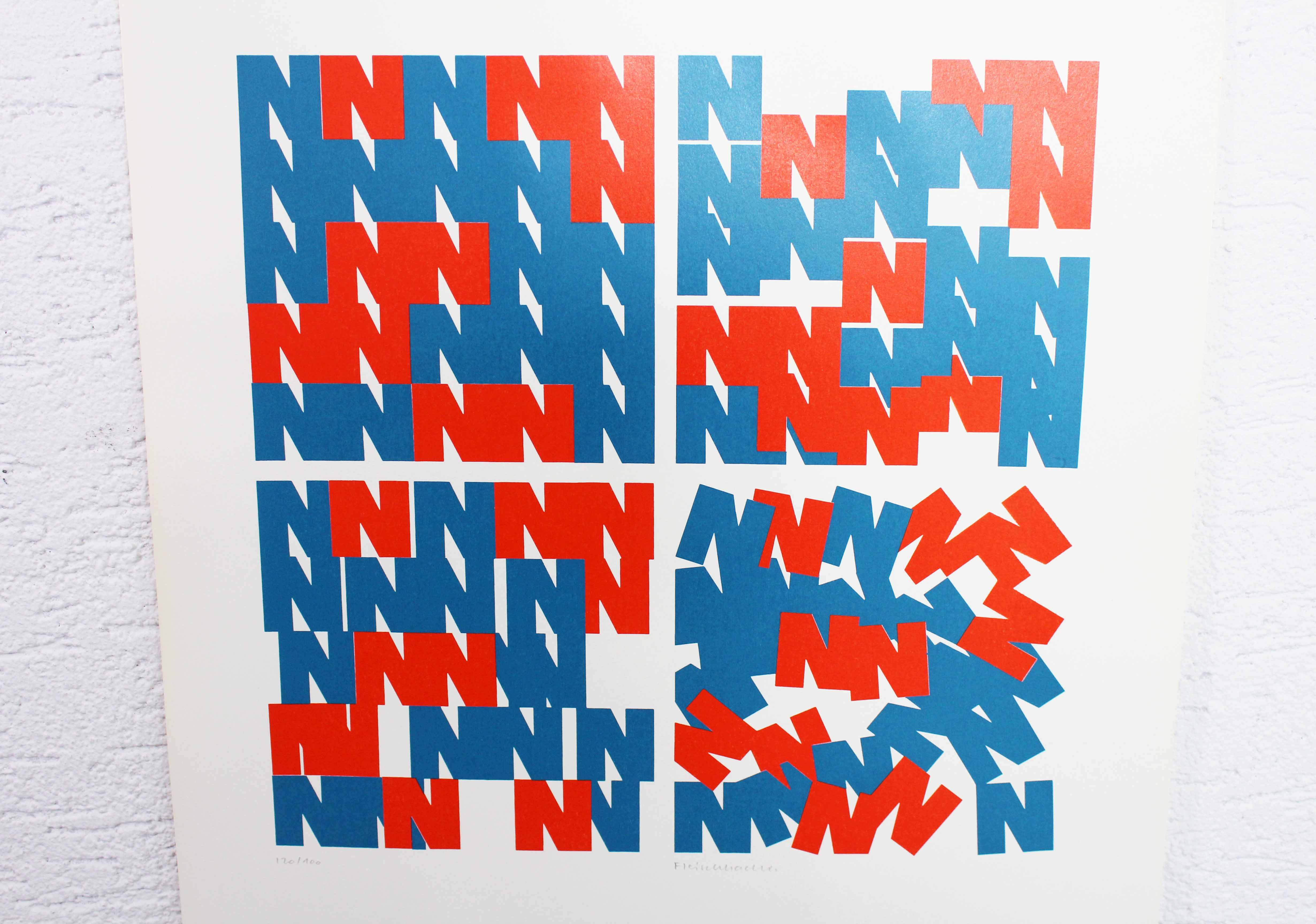 Lithograph by Heini Fleischhacker