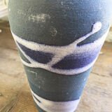 Vase terre cuite émaillée