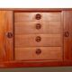 Danish teak sideboard model, Harry Østergaard, Randers Mobelfabrik 1960