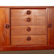 Danish teak sideboard model, Harry Østergaard, Randers Mobelfabrik 1960