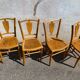 Set de 4 chaises bistrot vintage