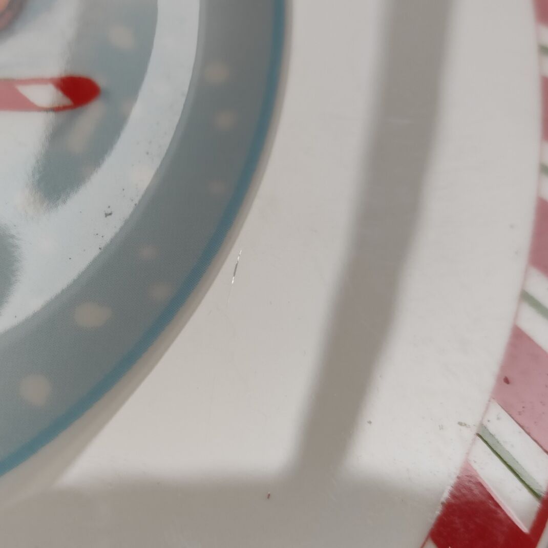 Pair of Villeroy & Boch christmas plates