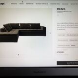 Angle sofa Bo Concep, model Mezzo
